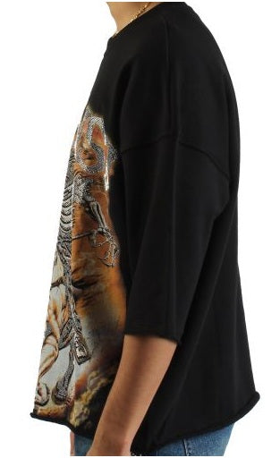 AKS (Against Known Standards) Horseman French Terry Crop Shirt