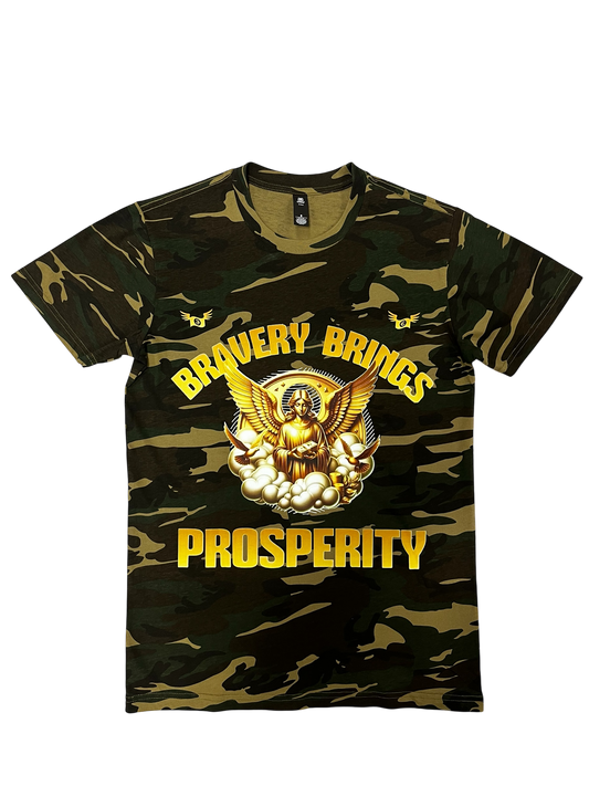 Custom T's: Bravery Brings Prosperity