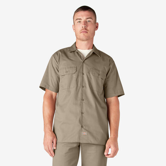 Dickies 1574 Original Short Sleeve Work Shirt - Desert Sand