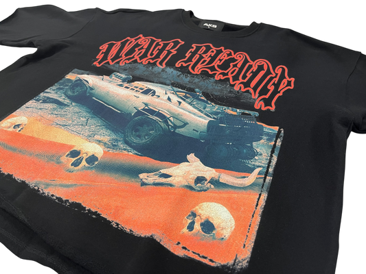 AKS (Against Known Standards) War Ready French Terry Crop Shirt