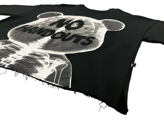 Switch Paid In Full French Terry Crop Shirt