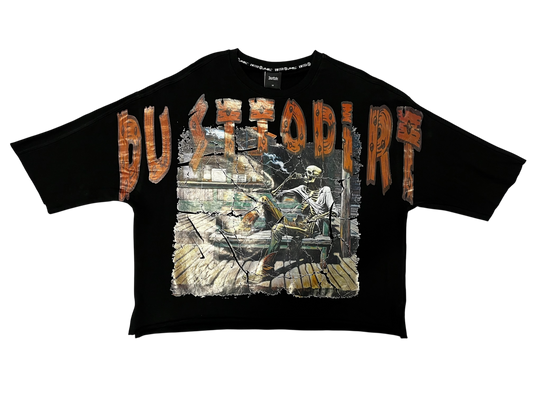 Switch Dust To Dirt French Terry Crop Shirt